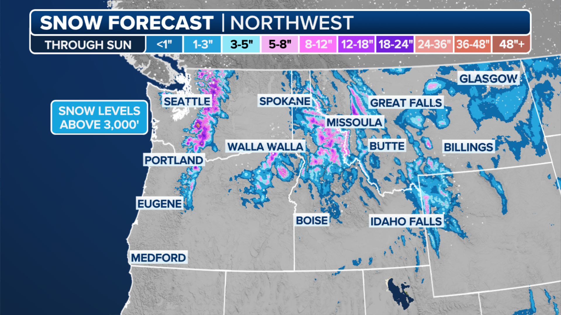 Storm system to bring rain, mountain snow to the Northwest Fox Weather